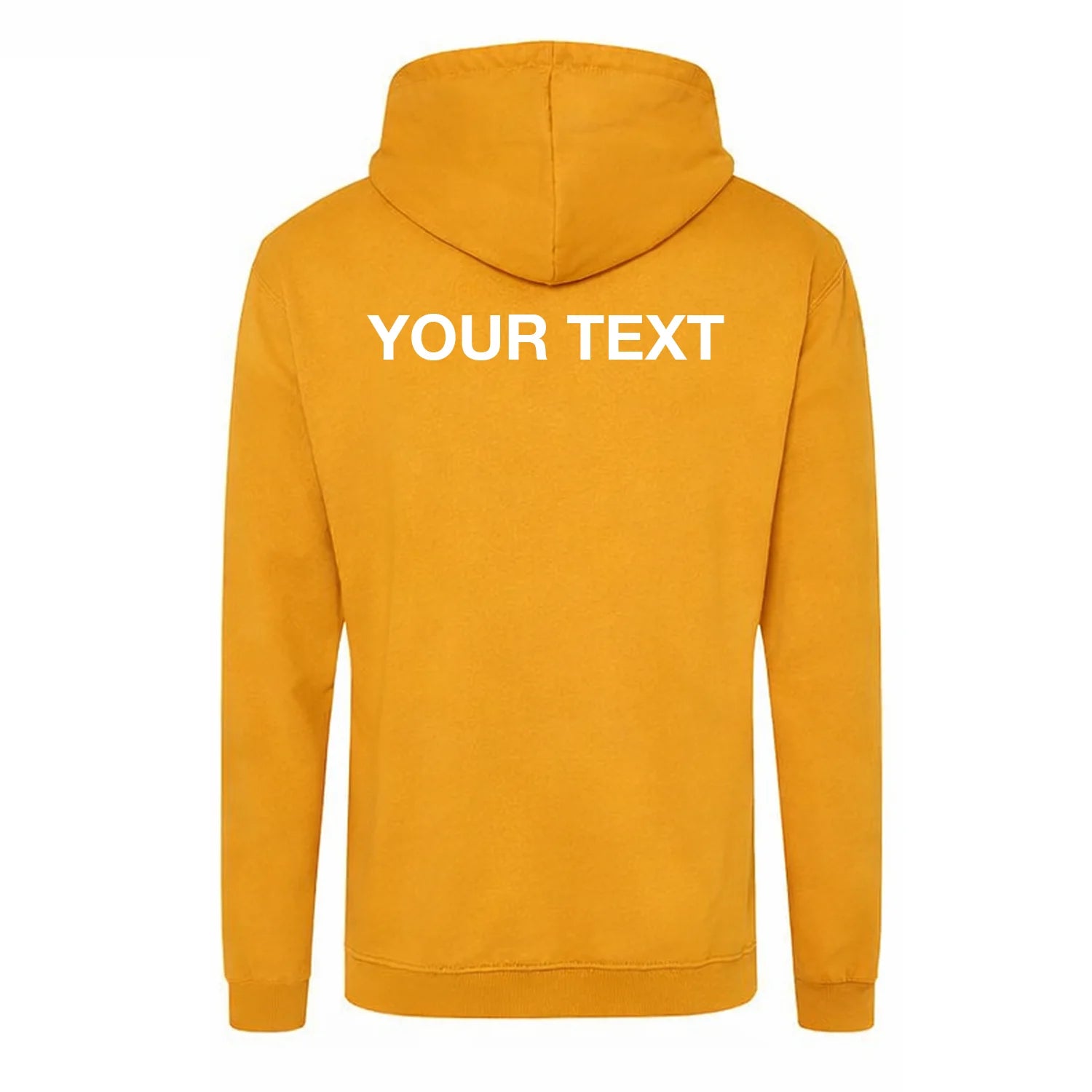 Back Print Personalised Hoodie [Minimal Front Logo]