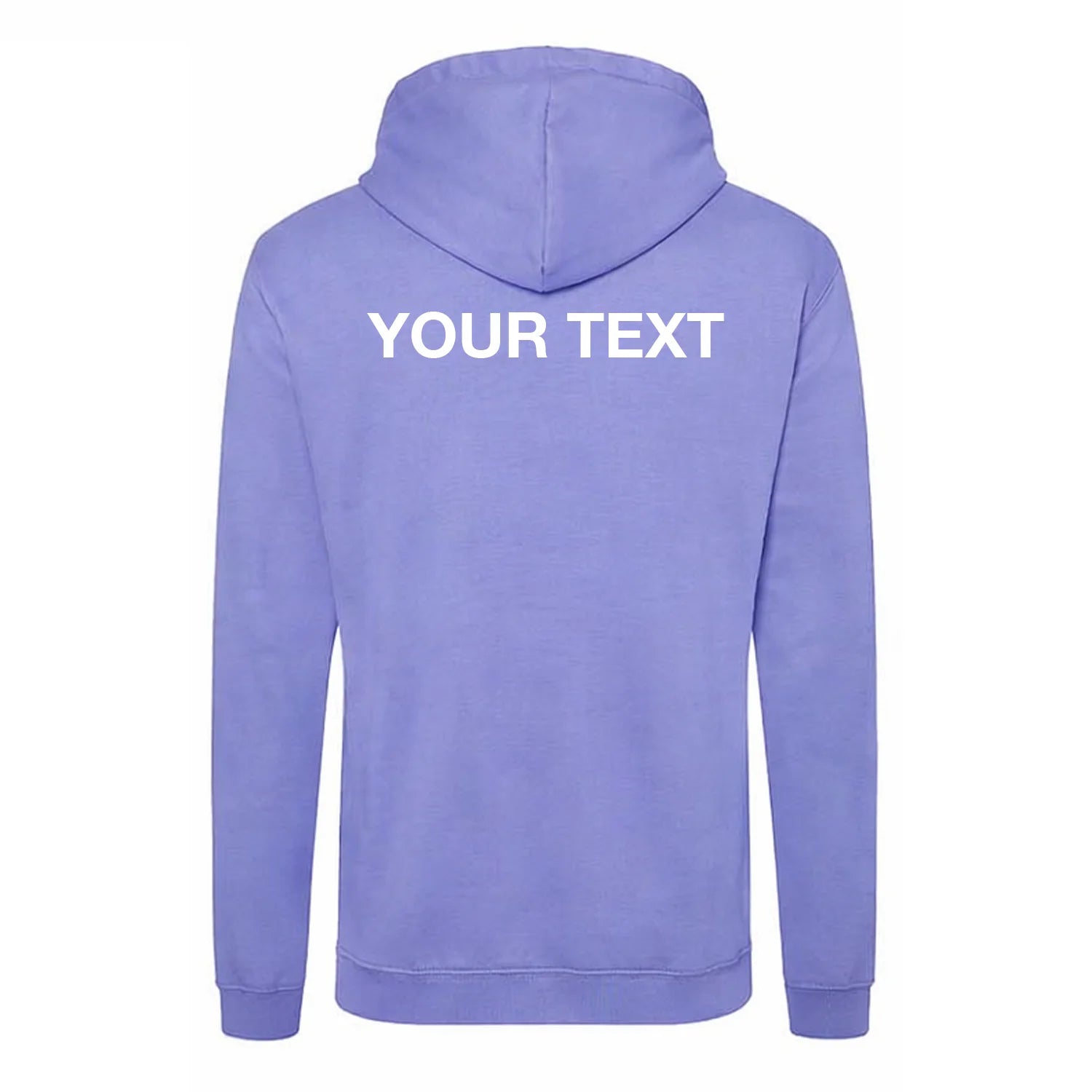 Back Print Personalised Hoodie [Minimal Front Logo]