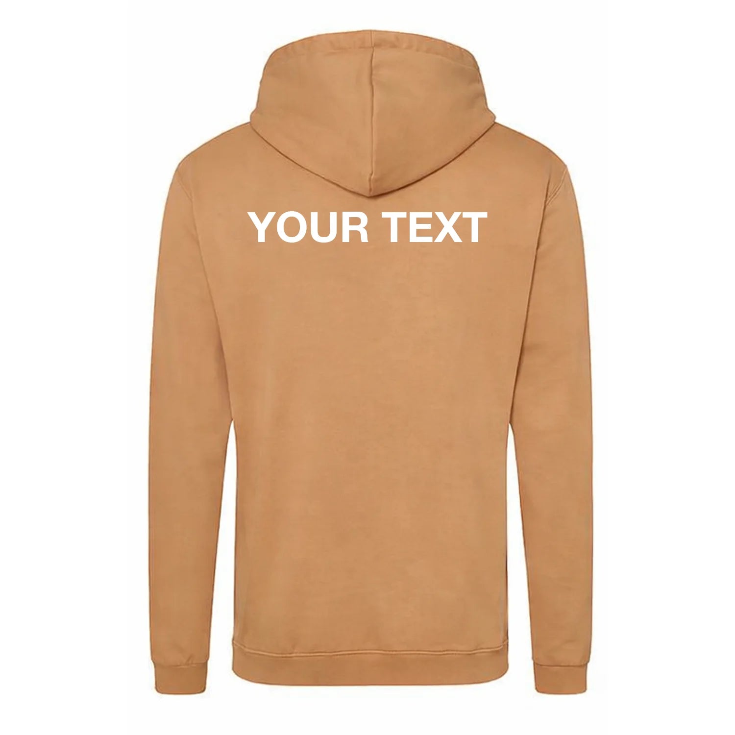 Back Print Personalised Hoodie [Minimal Front Logo]